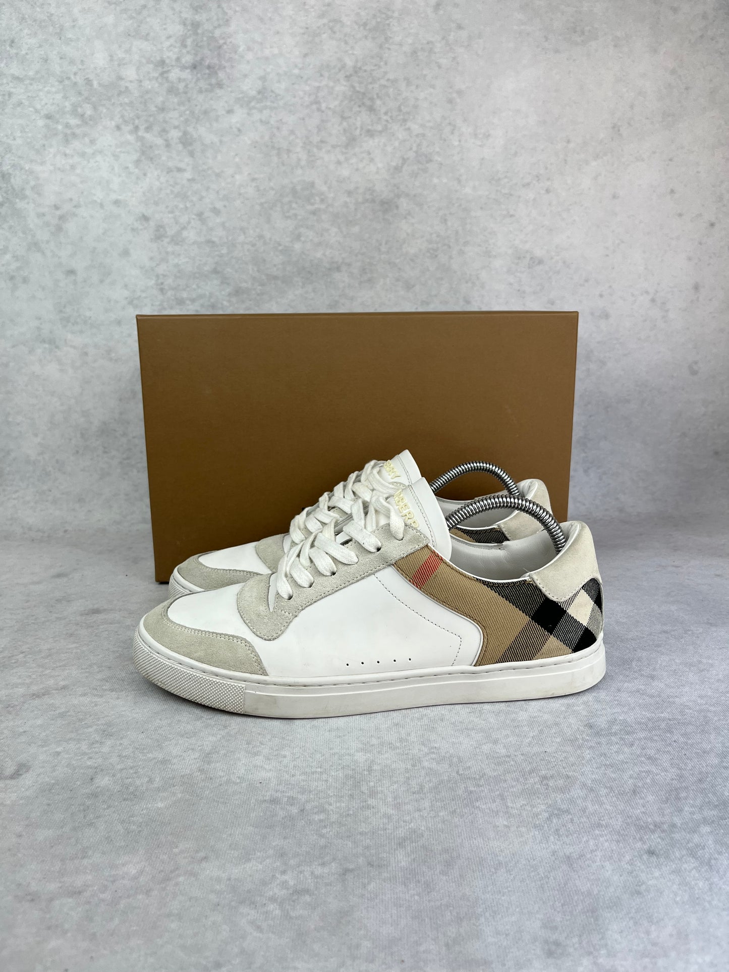 Burberry checked sneaker