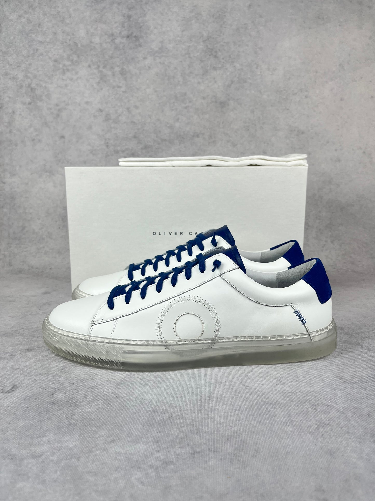 Oliver Cabell low 1 navy yin yang sneaker