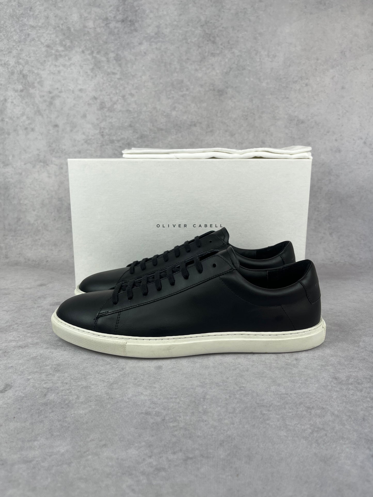 Oliver Cabell low 1 black sneaker