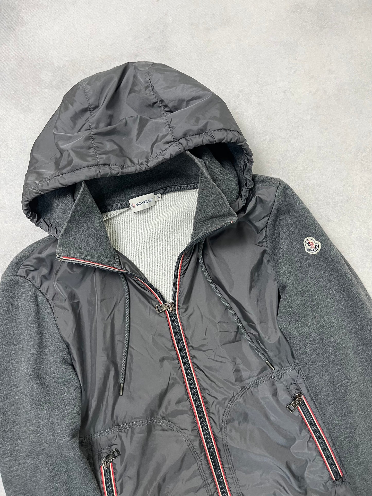 Moncler hooded cardigan jacket