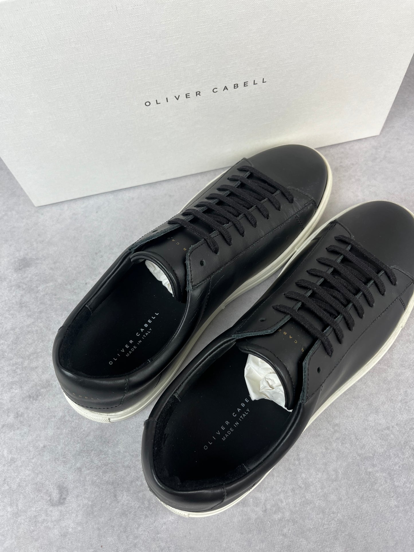 Oliver Cabell low 1 black sneaker
