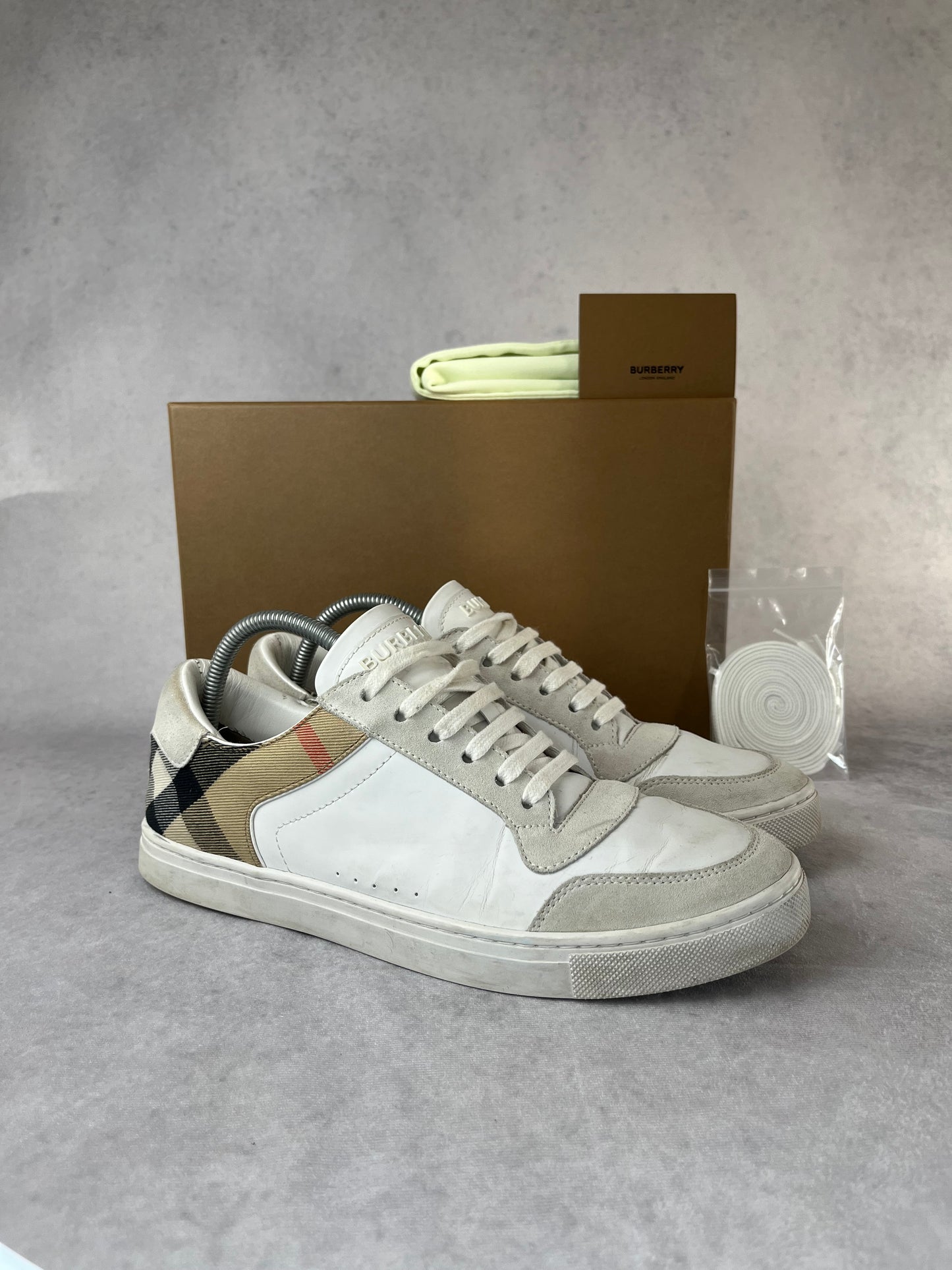 Burberry checked sneaker