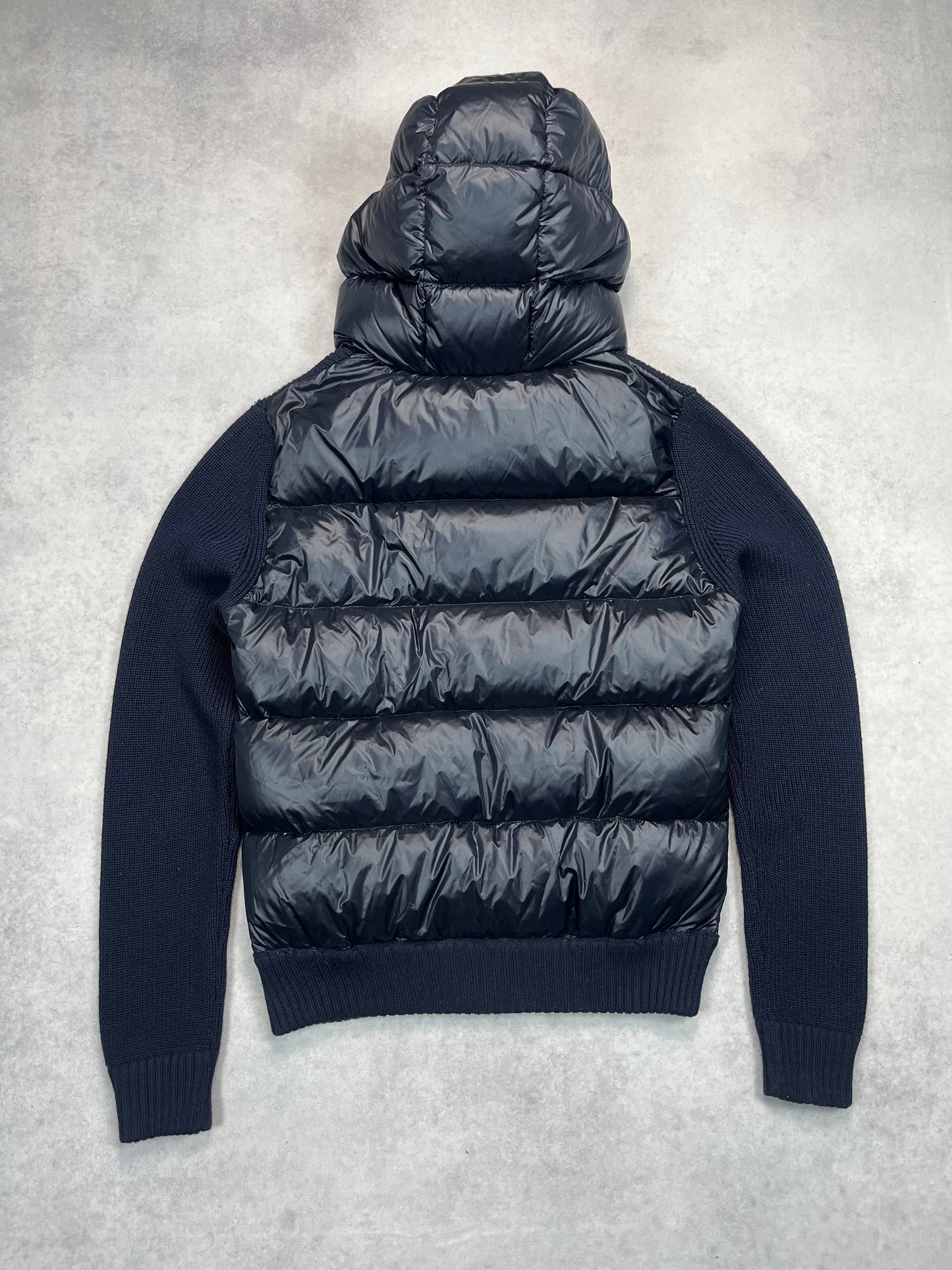 Moncler hooded cardigan jacket