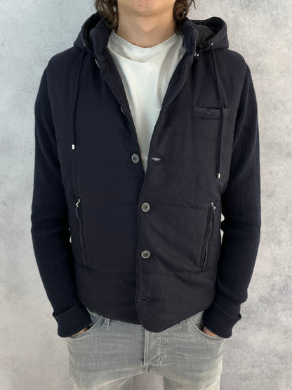 Gran Sasso hooded cardigan