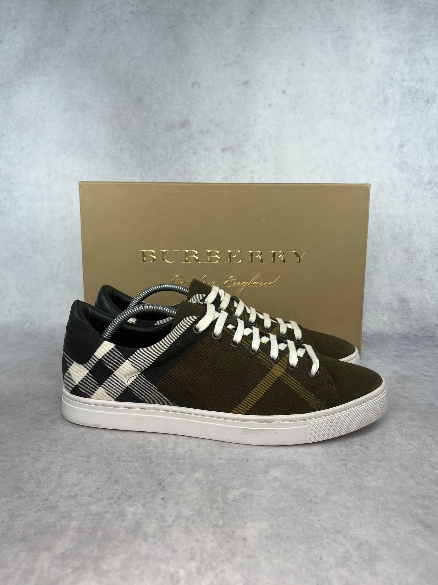 Burberry checked sneaker