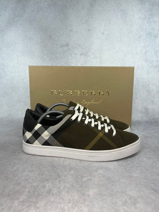 Burberry checked sneaker