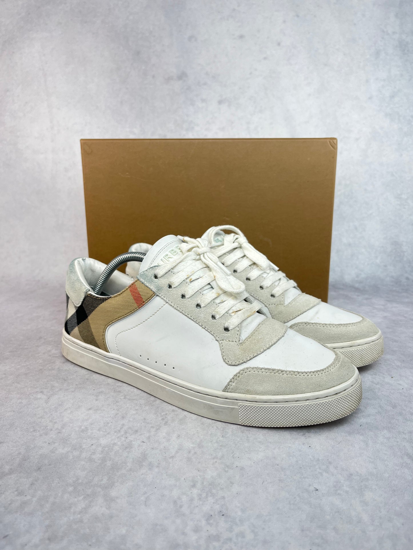 Burberry checked sneaker