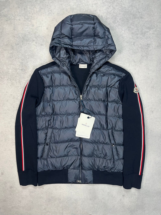 Moncler hooded cardigan jacket