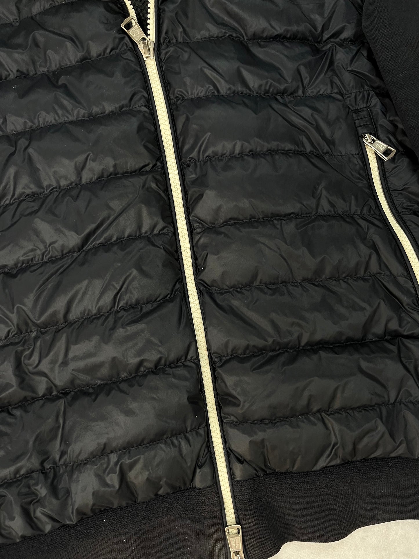 Moncler hooded cardigan jacket