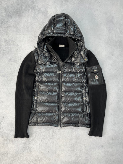 Moncler hooded cardigan jacket