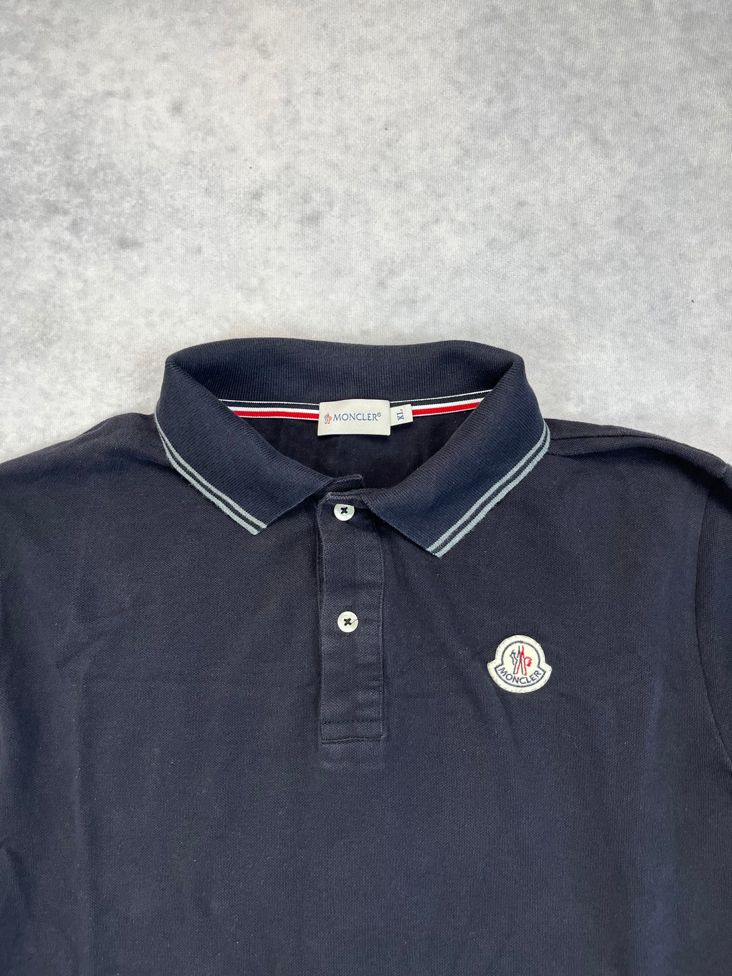 Moncler long sleeve polo shirt