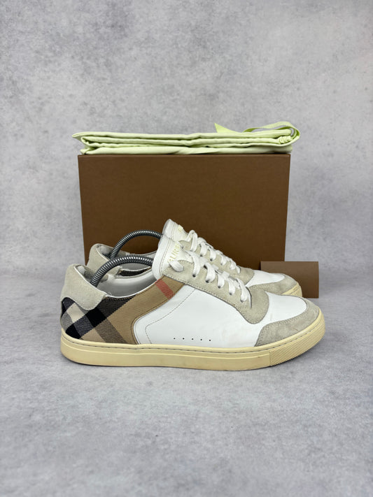 Burberry checked sneaker