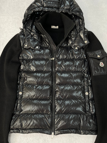 Moncler hooded cardigan jacket