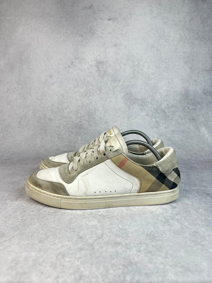 Burberry checked sneaker