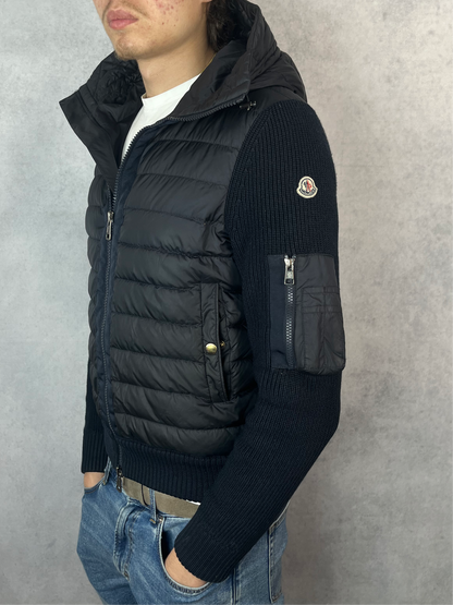 Moncler hooded cardigan jacket