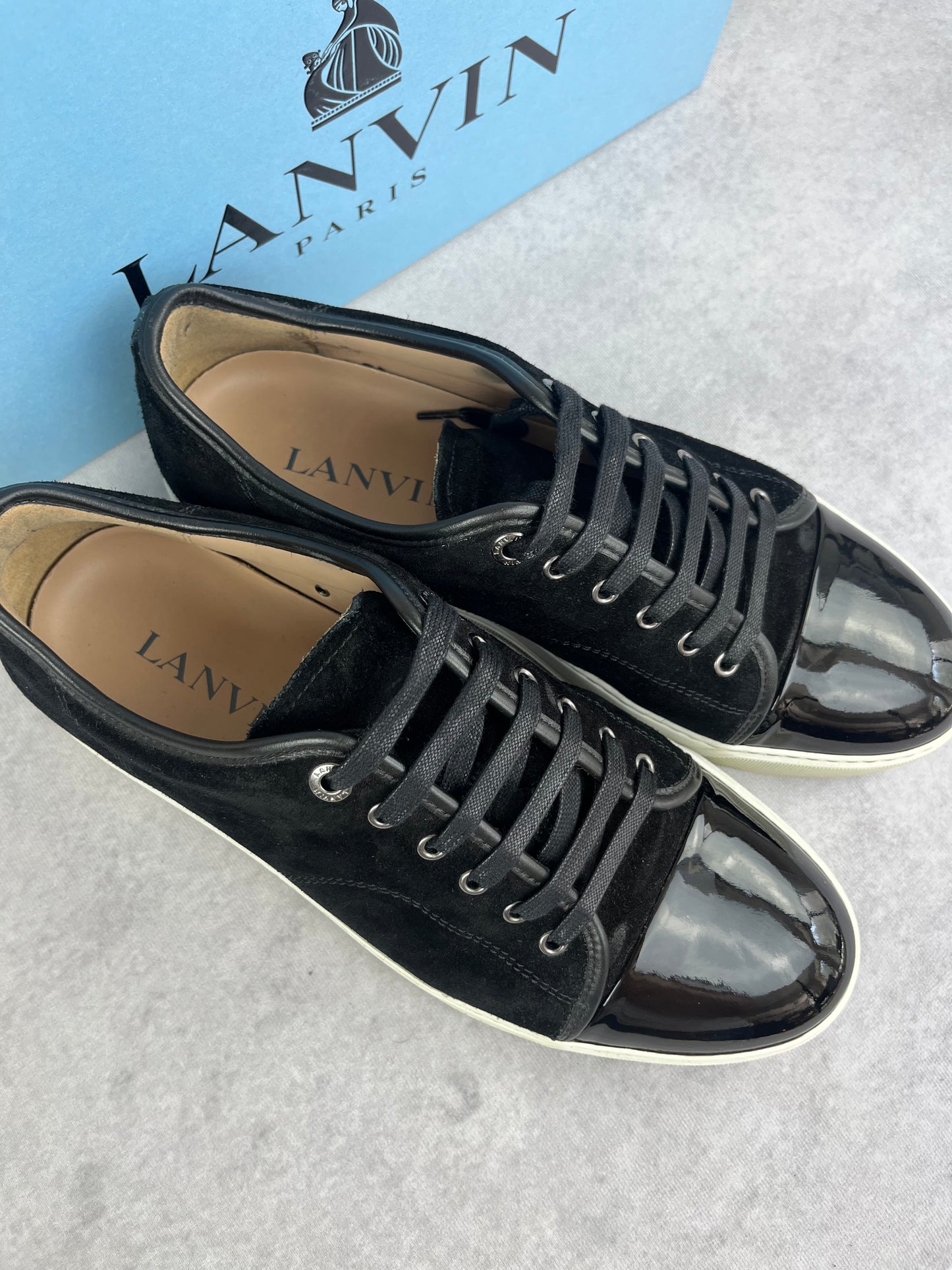 Lanvin DBB1 cap toe sneaker