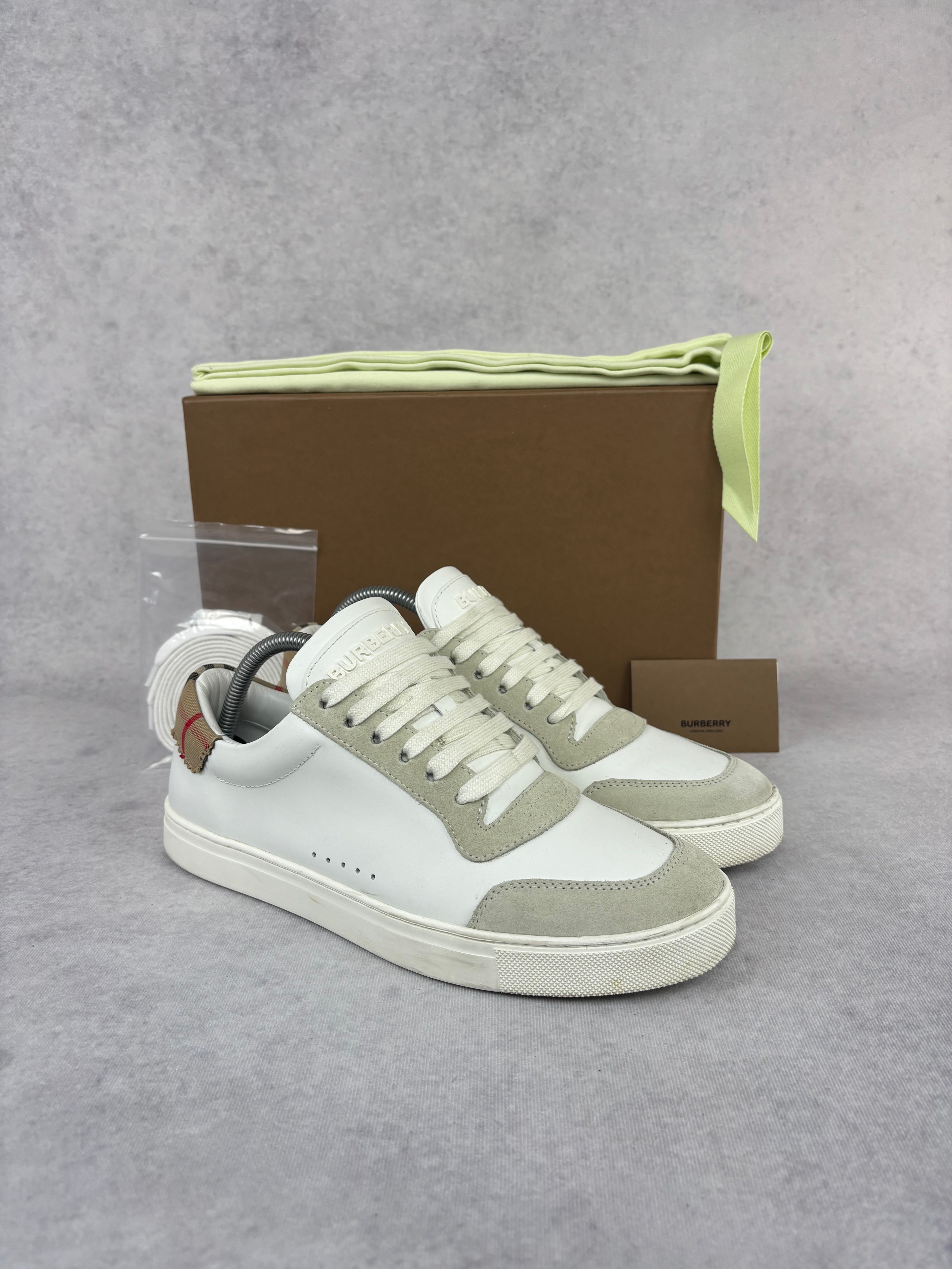 Burberry checked sneaker