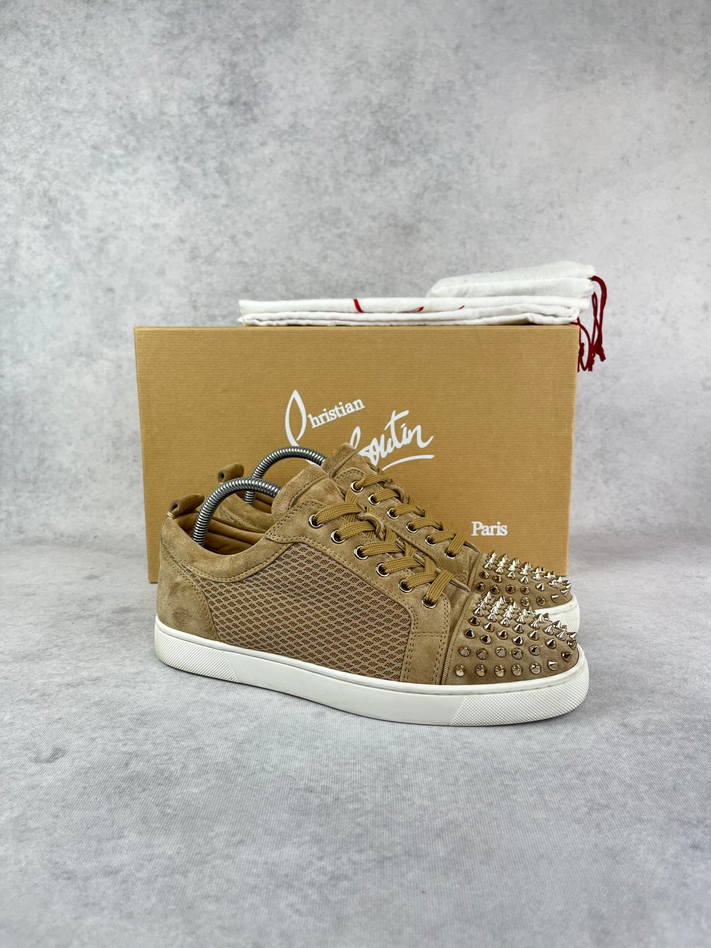 Christian Louboutin junior spike sneaker