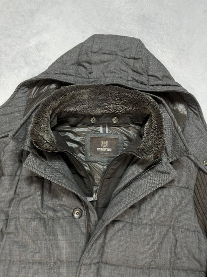 Mabrun fur cardigan jacket