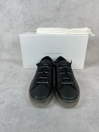 Oliver Cabell low 1 black ghost sneaker