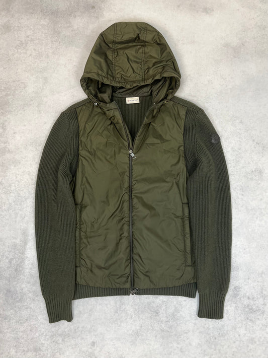 Moncler hooded cardigan jacket