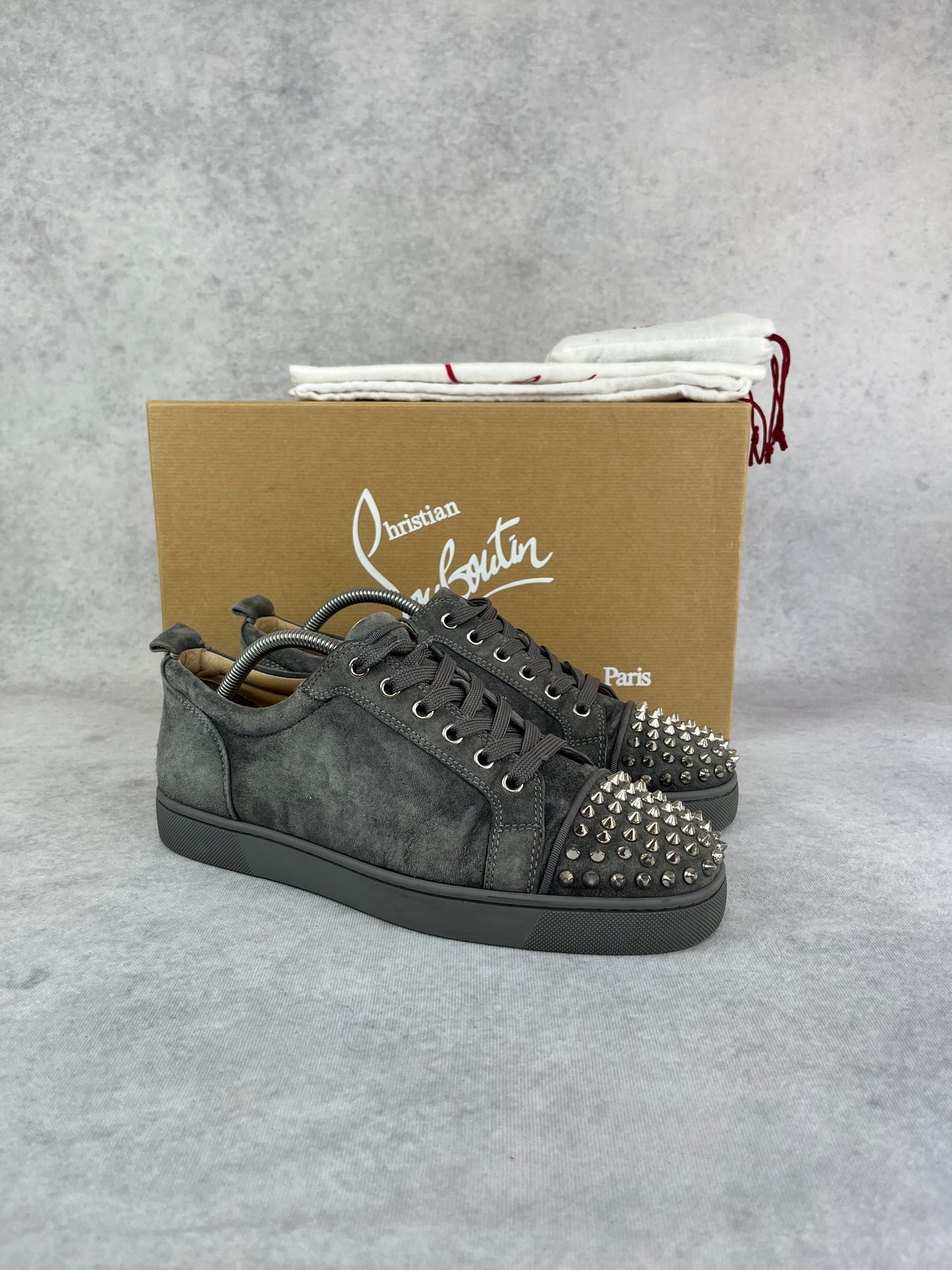 Christian Louboutin junior spike sneaker