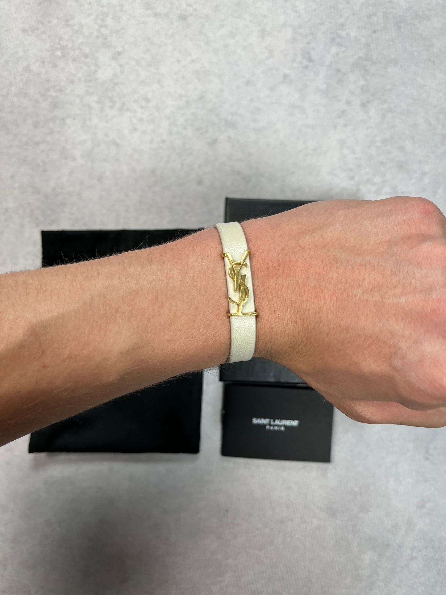 Saint Laurent cassandre bracelet