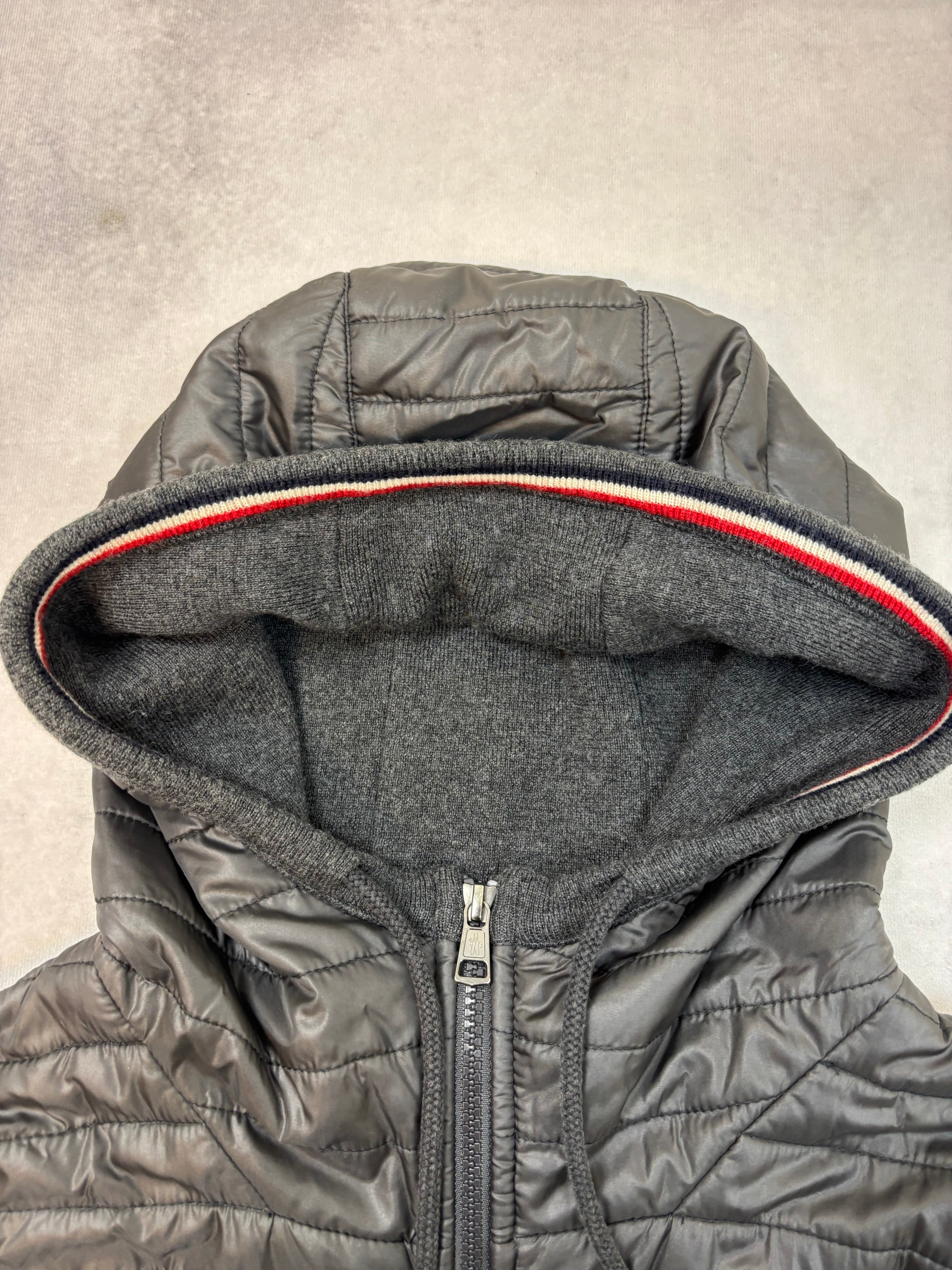 Moncler hooded cardigan jacket