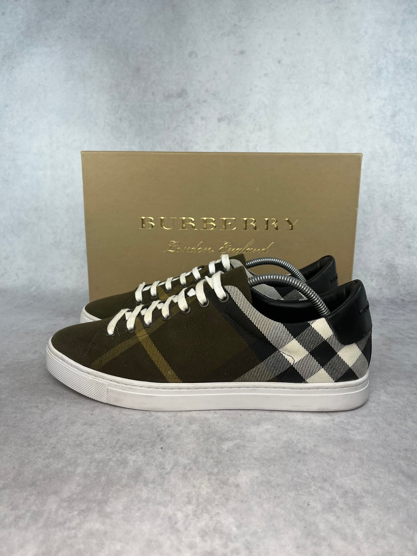 Burberry checked sneaker