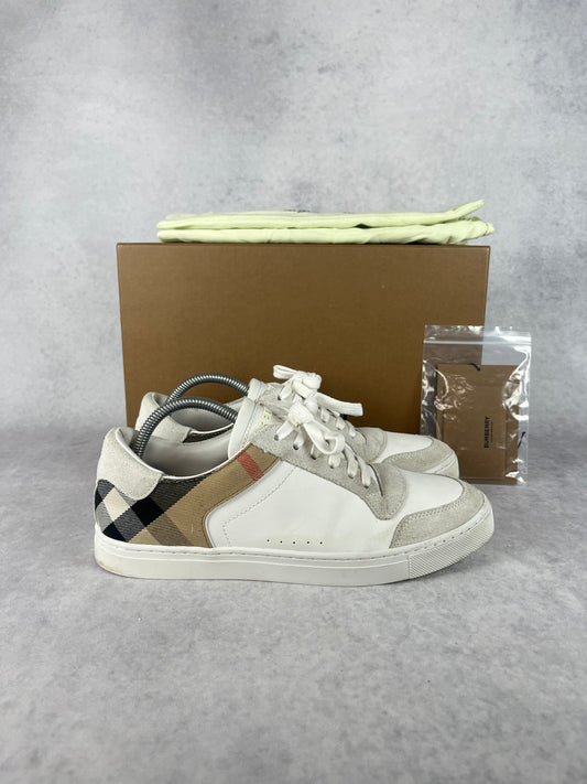 Burberry checked sneaker