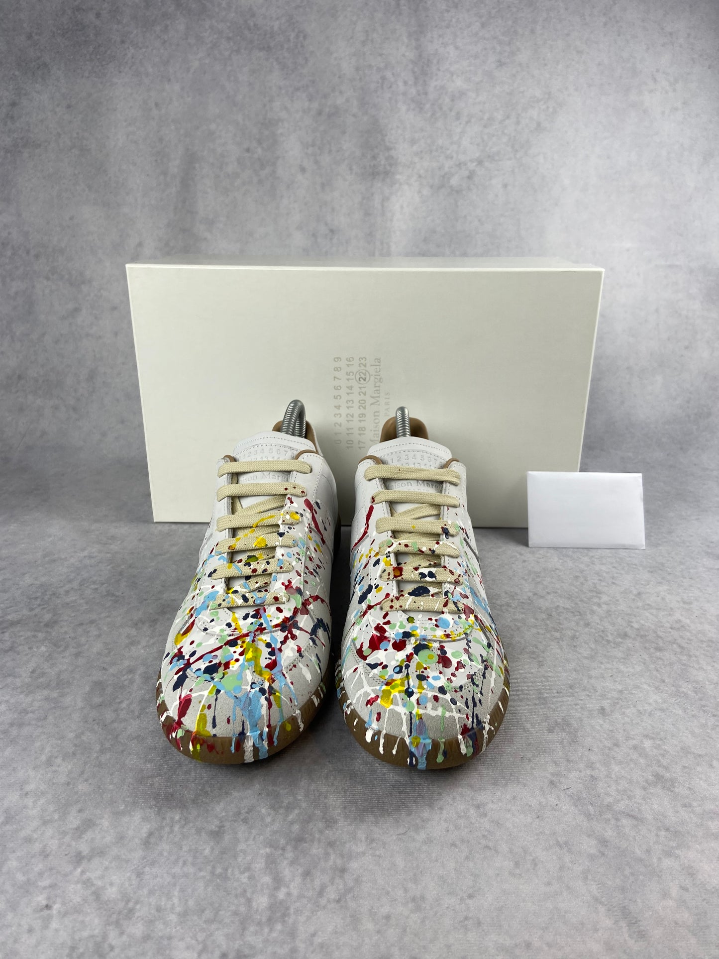 Maison Margiela painted gat sneaker