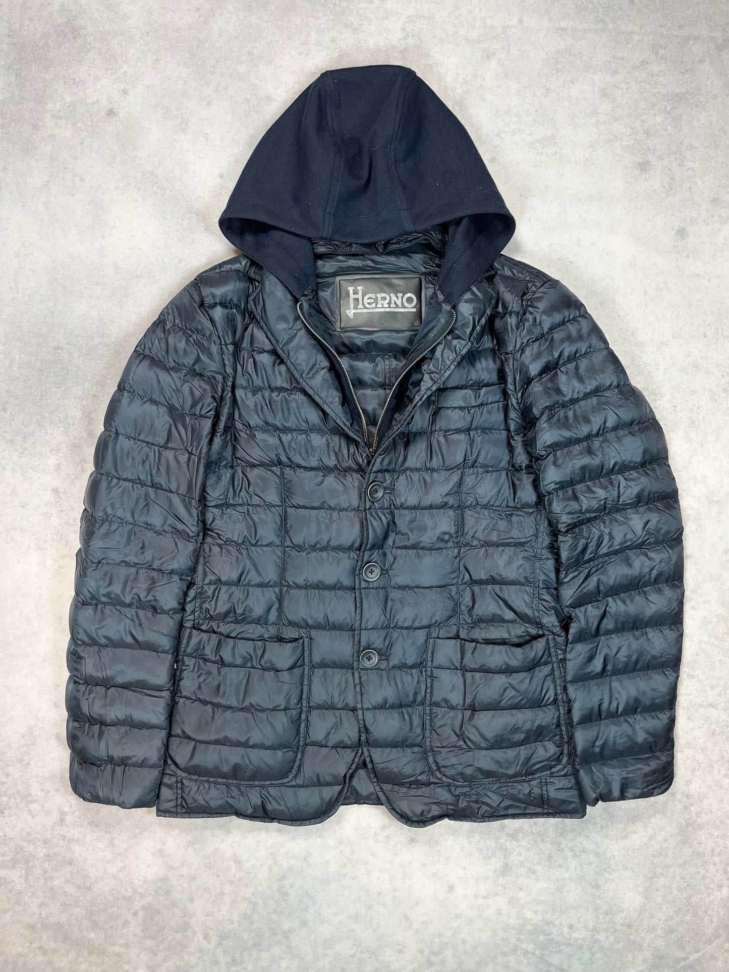 Herno hooded down blazer