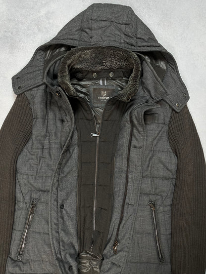 Mabrun fur cardigan jacket