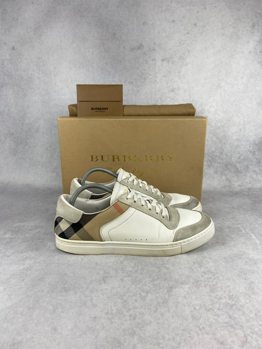 Burberry checked sneaker