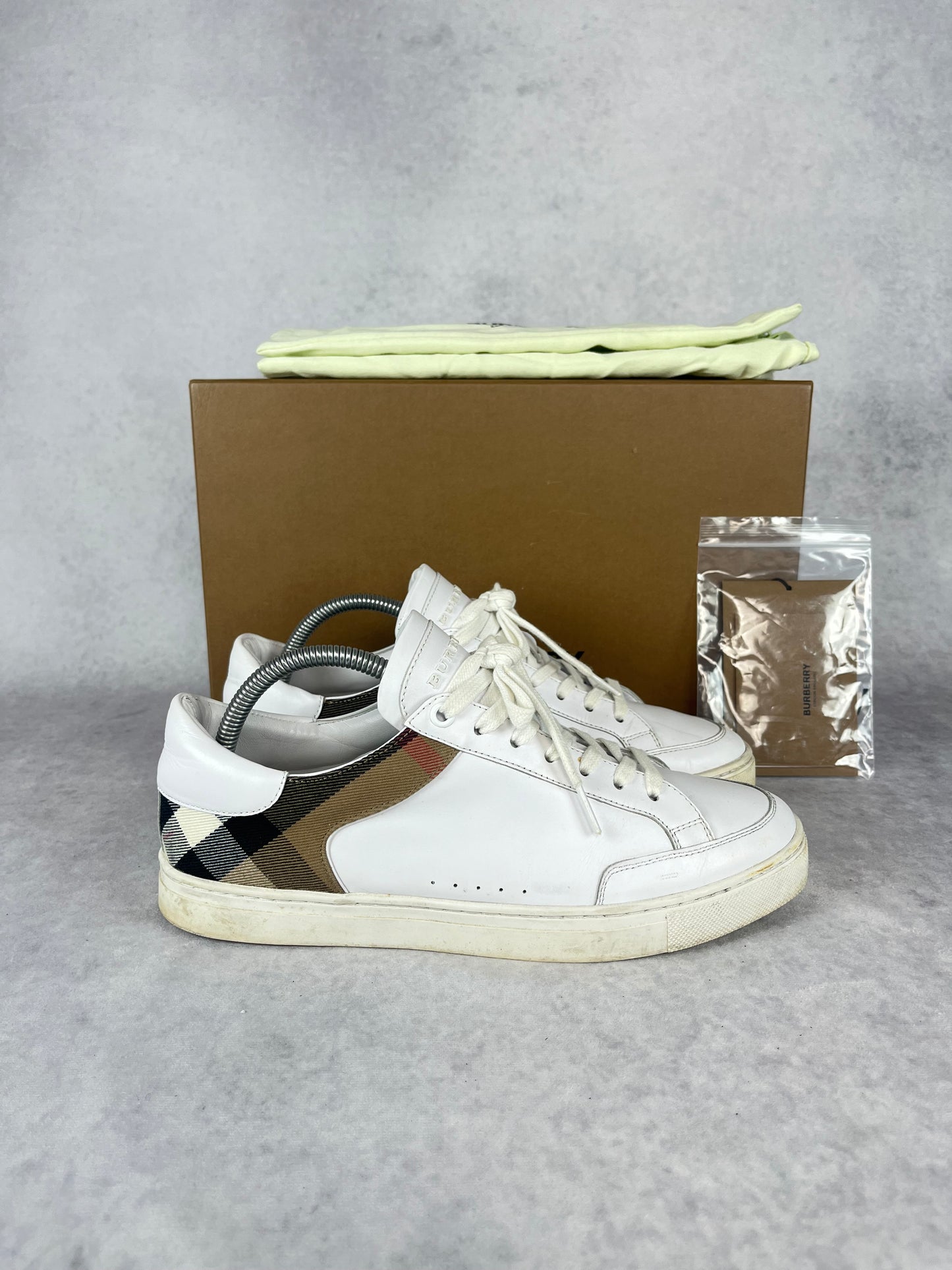 Burberry checked sneaker