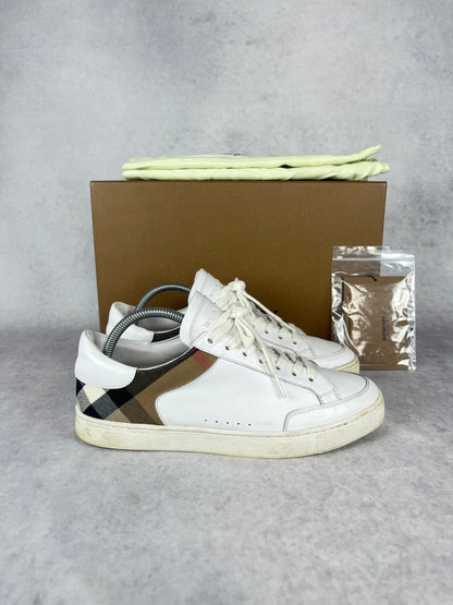 Burberry checked sneaker