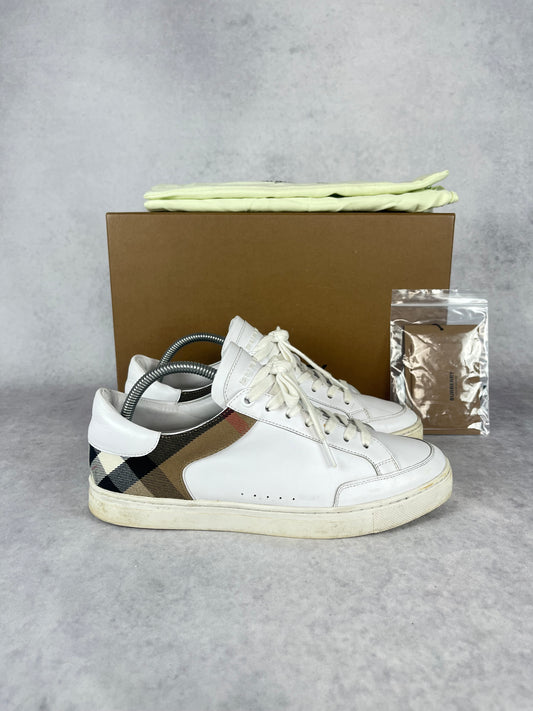 Burberry checked sneaker