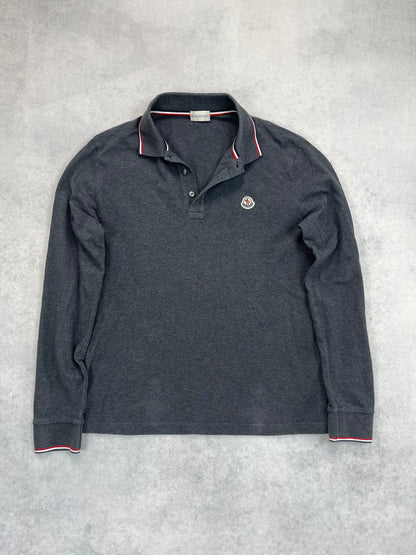 Moncler long sleeve polo shirt