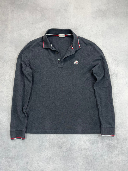 Moncler long sleeve polo shirt
