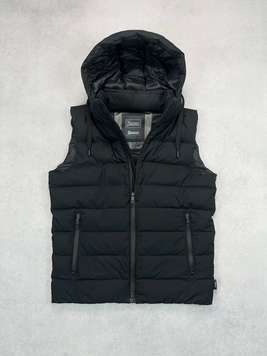 Herno hooded down vest