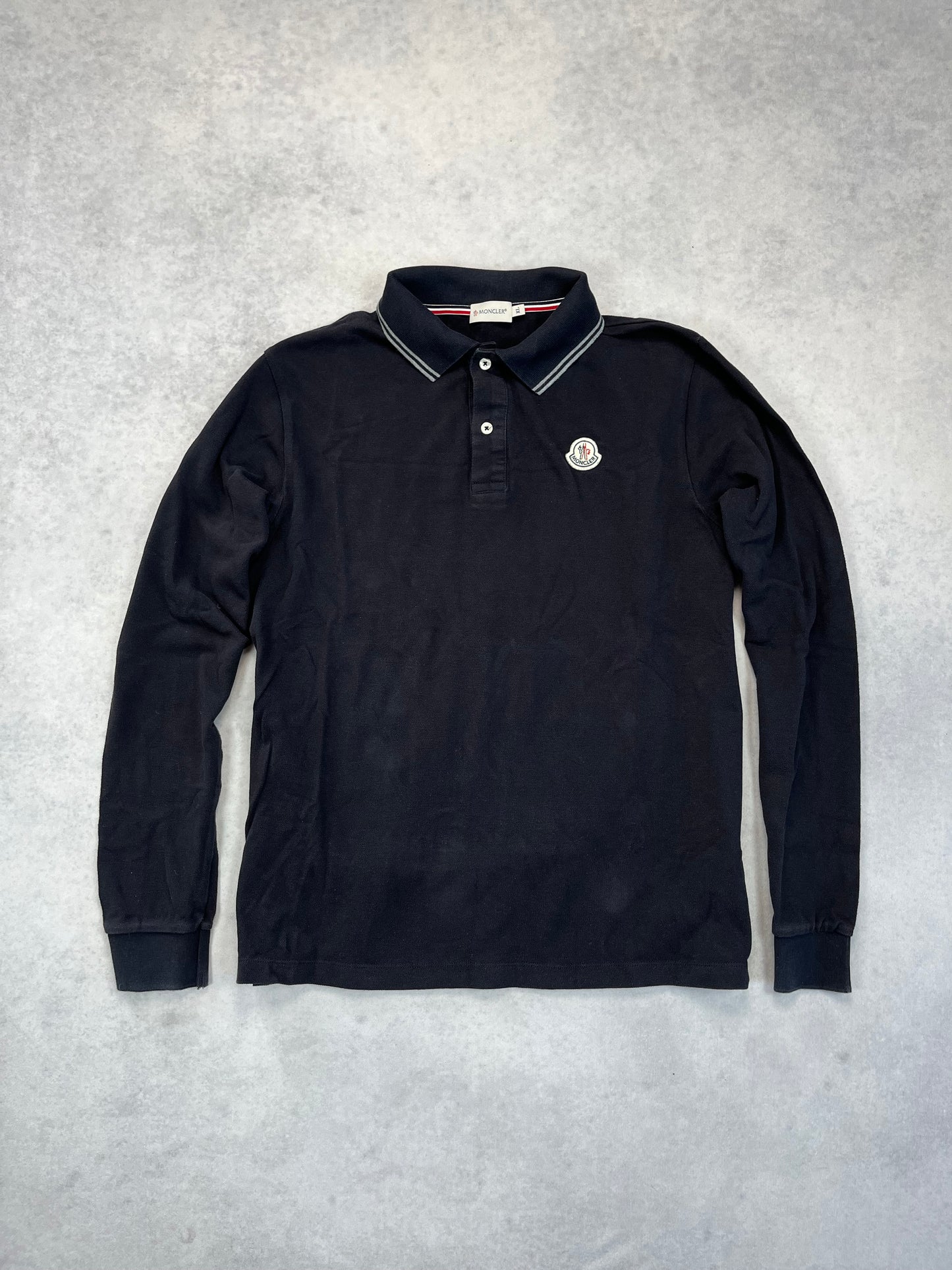 Moncler long sleeve polo shirt