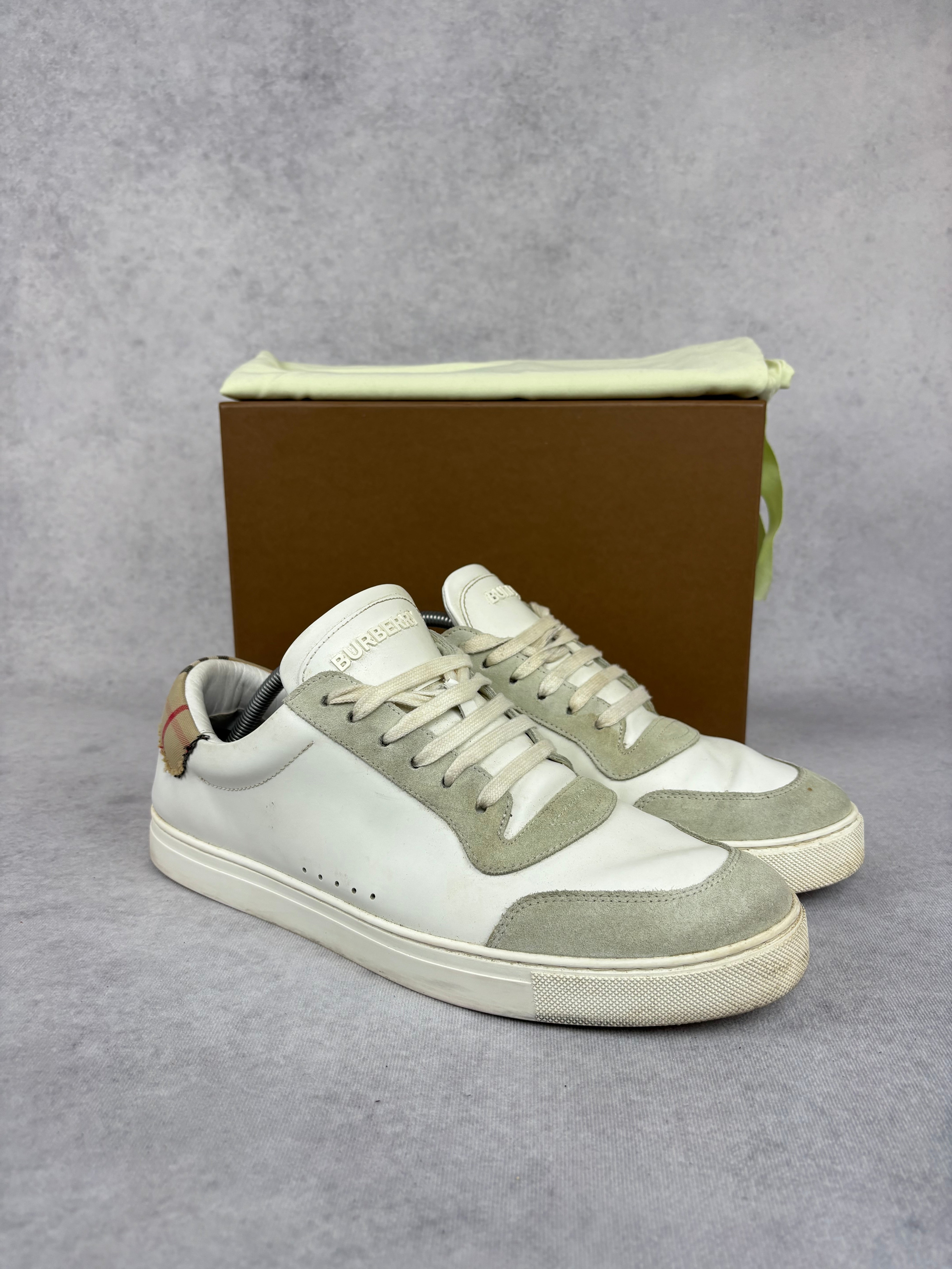 Burberry checked sneaker