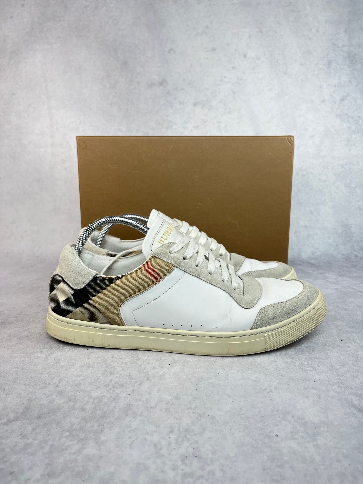 Burberry checked sneaker