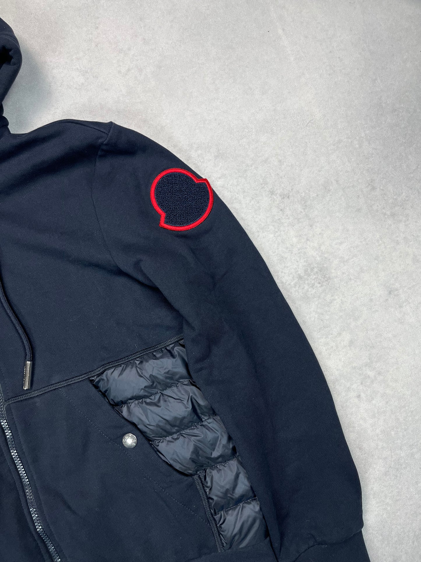 Moncler hooded cardigan jacket