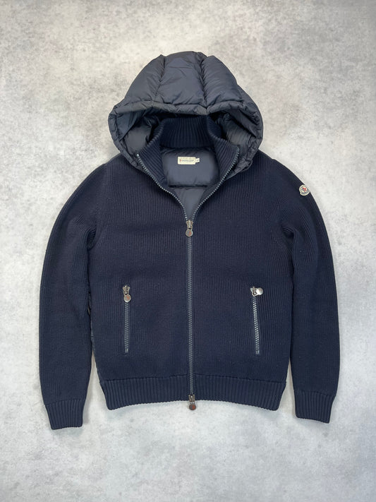 Moncler hooded cardigan jacket