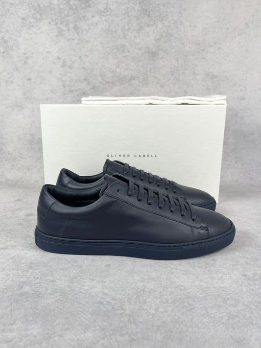 Oliver Cabell low 1 navy sneaker
