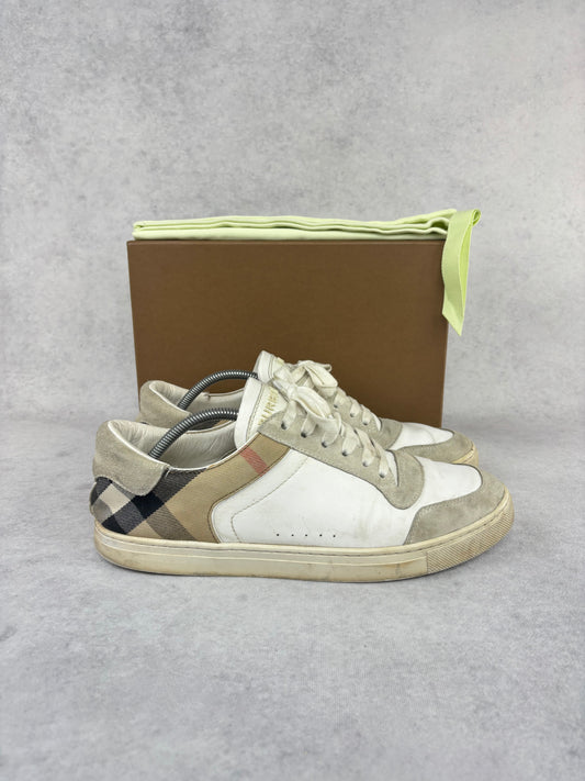 Burberry checked sneaker