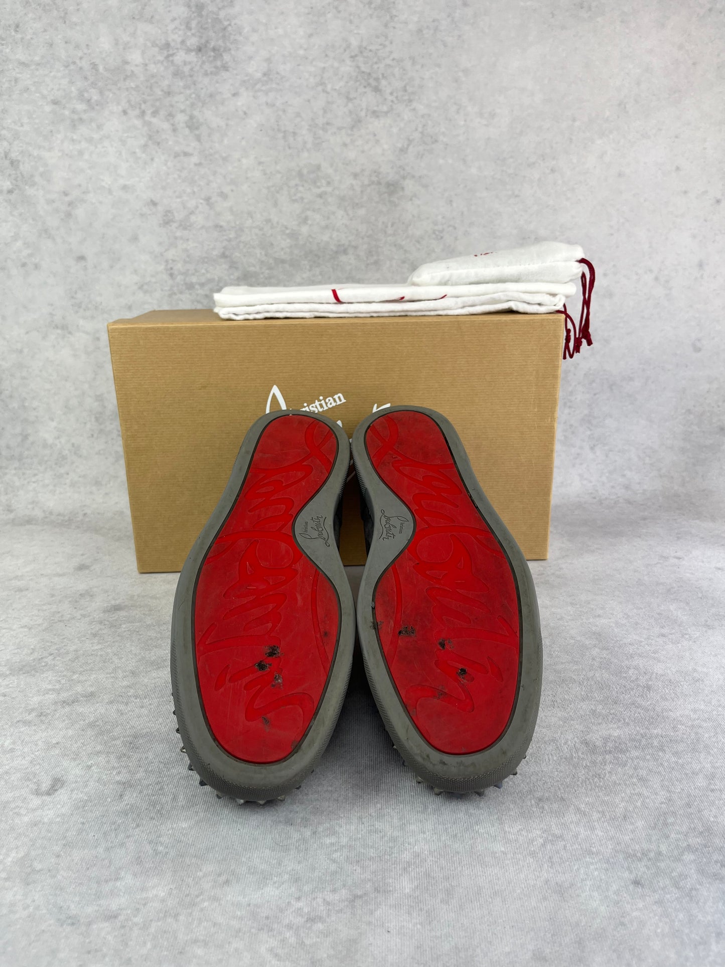 Christian Louboutin junior spike sneaker