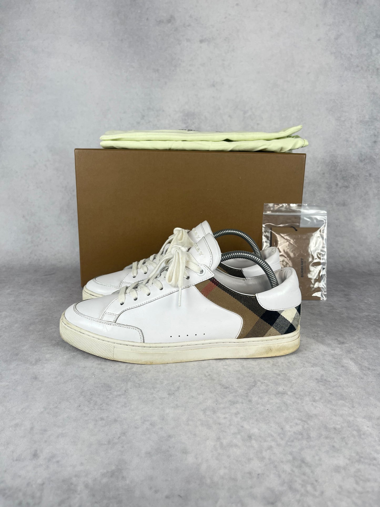 Burberry checked sneaker