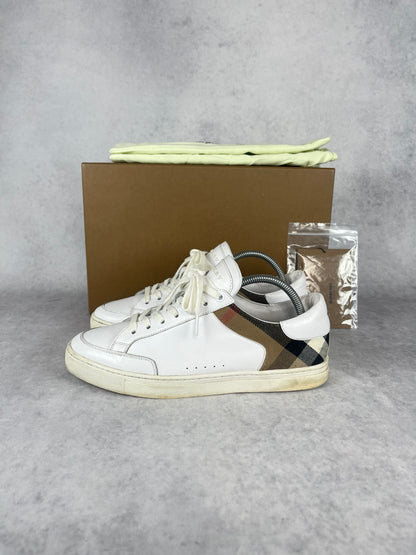 Burberry checked sneaker